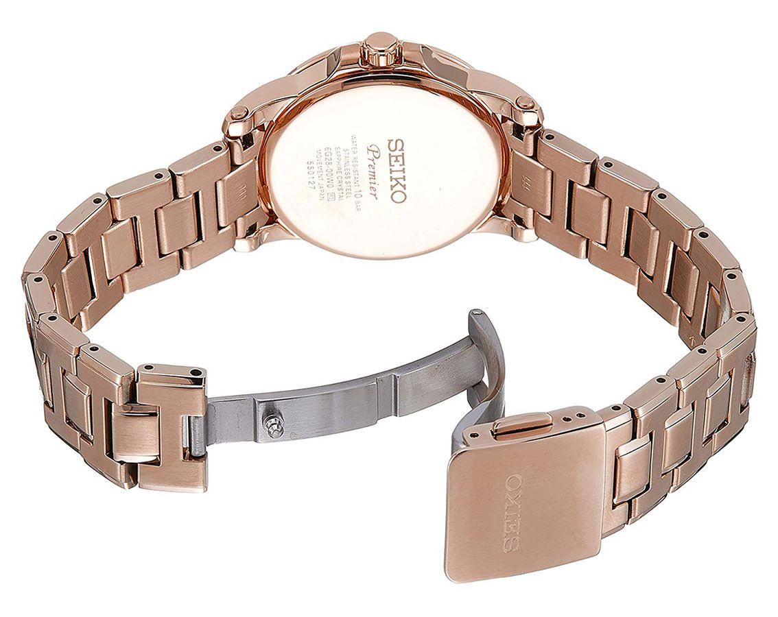 Seiko Premier Quartz MOP Dial 31.4 mm Quartz Watch For Women - 3