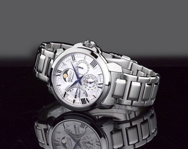 Seiko Kinetic 42.5 mm Watch in White Dial For Men - 3