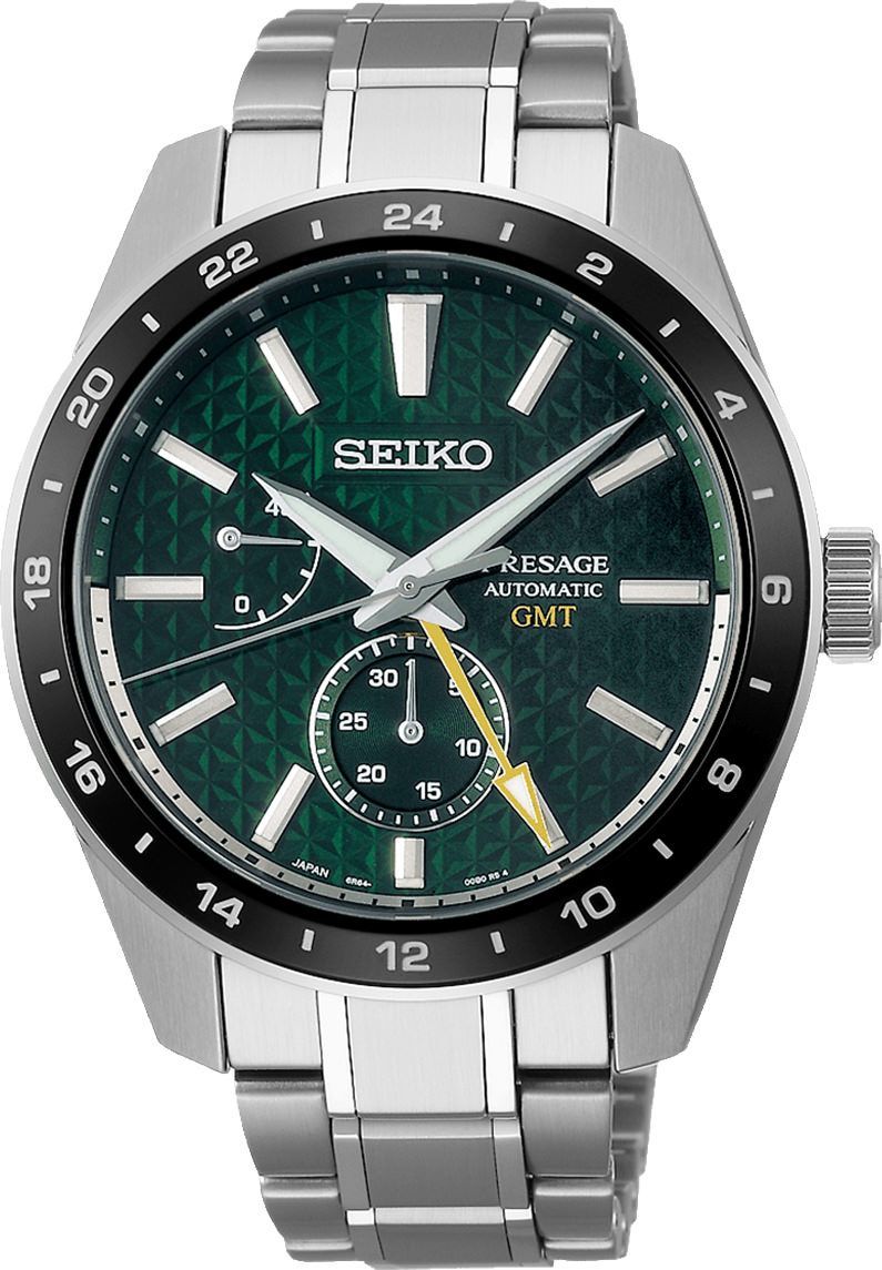 Seiko Presage Sharp Edged Series Green Dial 42.2 mm Automatic Watch For Men - 1