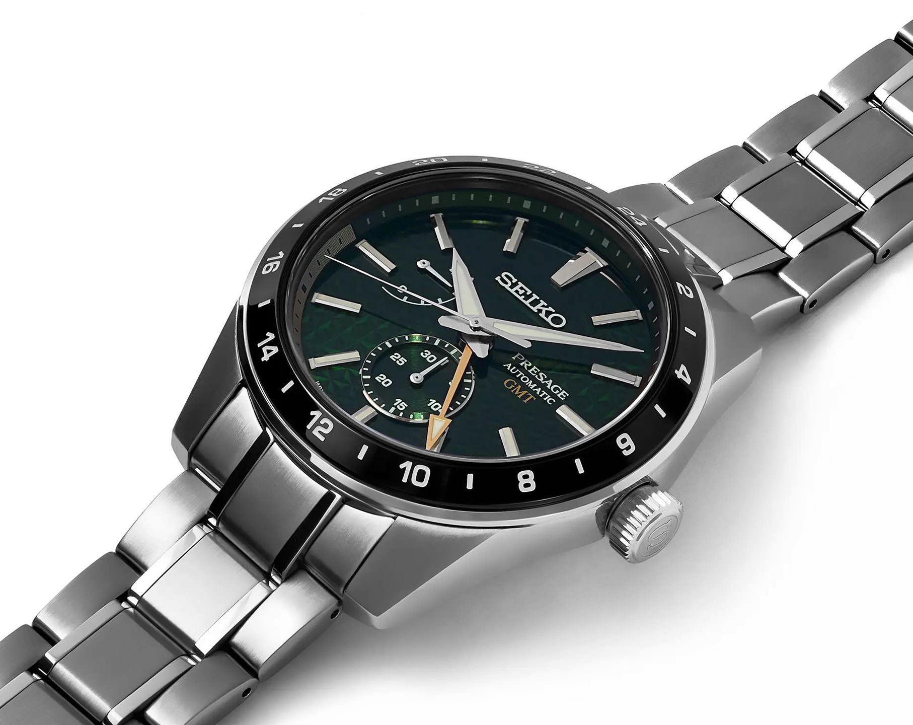 Seiko Presage Sharp Edged Series Green Dial 42.2 mm Automatic Watch For Men - 2