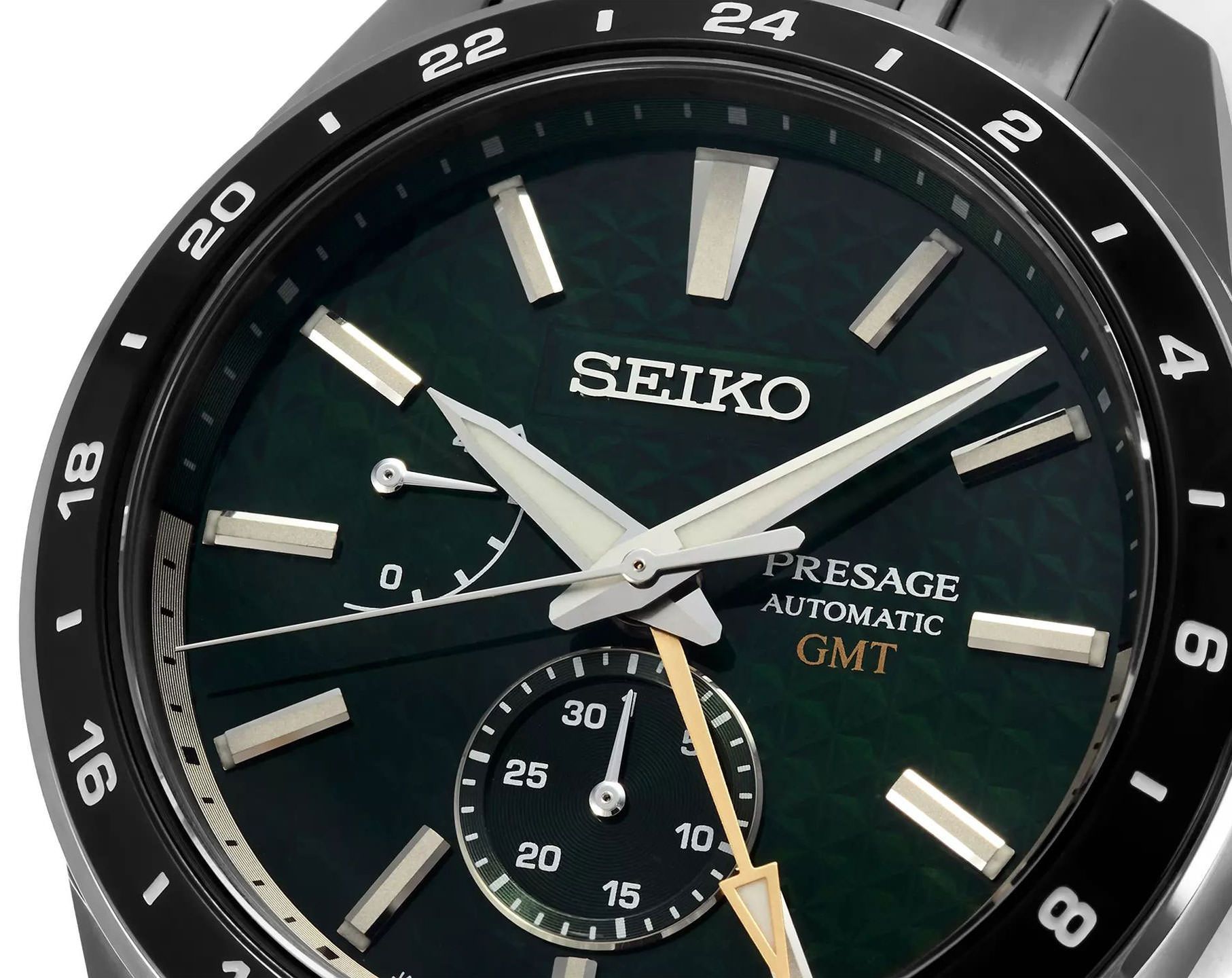 Seiko Presage Sharp Edged Series Green Dial 42.2 mm Automatic Watch For Men - 4