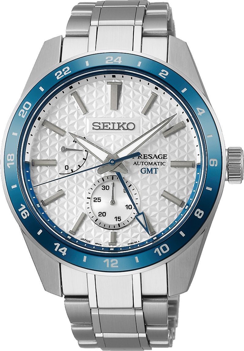 Seiko Presage Sharp Edged Series White Dial 42.2 mm Automatic Watch For Men - 1