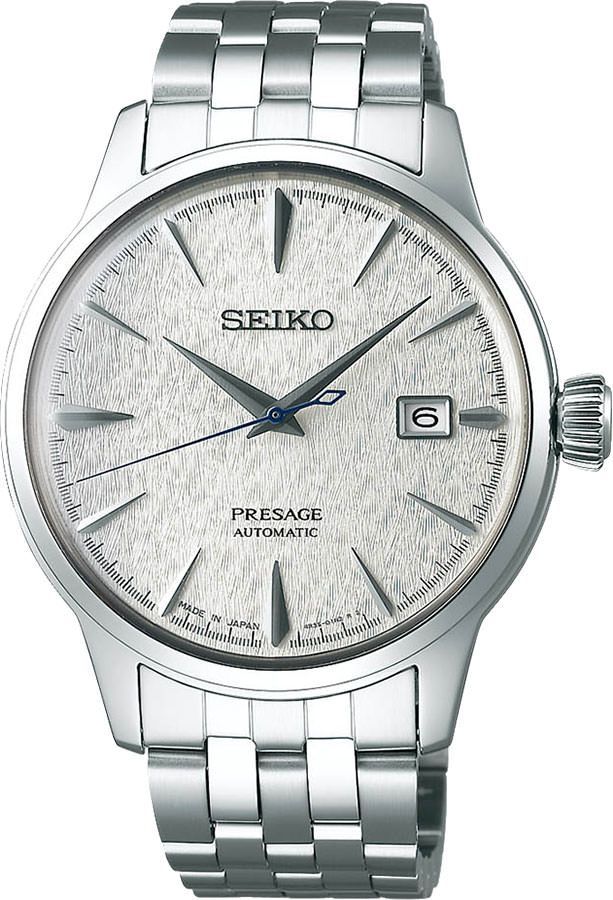 Seiko Presage 40.5 mm Watch in Silver Dial