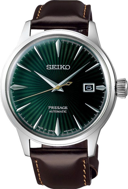 Seiko Presage Cocktail Time Green Dial 40.5 mm Automatic Watch For Men - 1