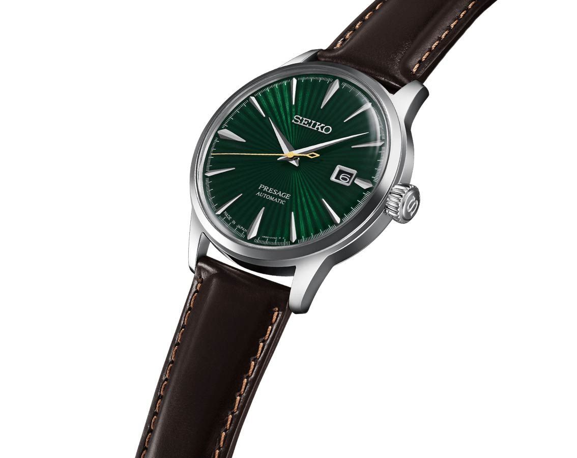 Seiko Presage Cocktail Time Green Dial 40.5 mm Automatic Watch For Men - 3