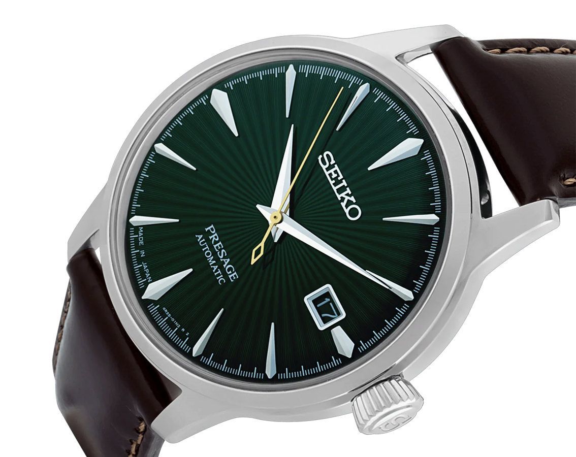 Seiko Presage Cocktail Time Green Dial 40.5 mm Automatic Watch For Men - 7