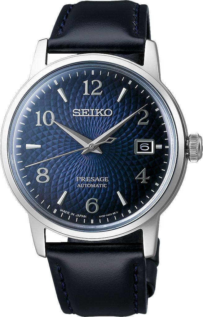 Seiko Presage Cocktail Time Blue Dial 38.5 mm Automatic Watch For Men - 1