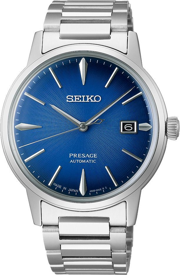 Seiko Presage Cocktail Time Blue Dial 39.52 mm Automatic Watch For Men - 1