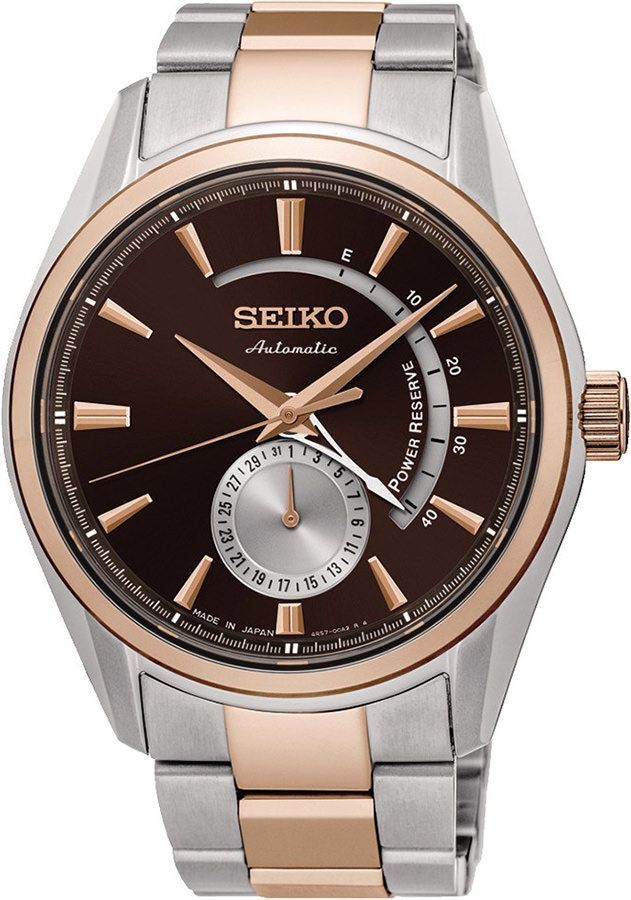Seiko Presage  Brown Dial 42 mm Automatic Watch For Men - 1
