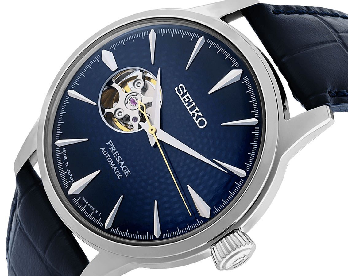 Seiko Presage Cocktail Time Blue Dial 40.5 mm Automatic Watch For Men - 3