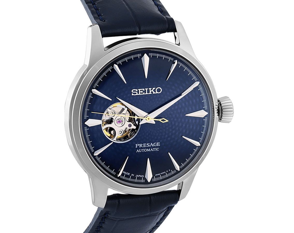Seiko Presage Cocktail Time Blue Dial 40.5 mm Automatic Watch For Men - 4