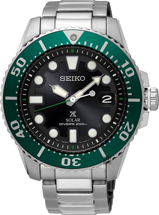 Seiko Prospex  Black Dial 43.5 mm Quartz Watch For Men - 1