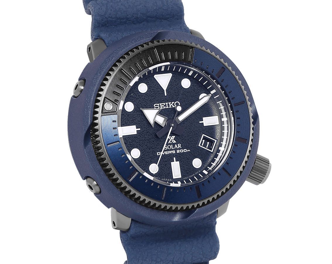 Seiko Prospex Street Series Blue Dial 46.2 mm Quartz Watch For Men - 4