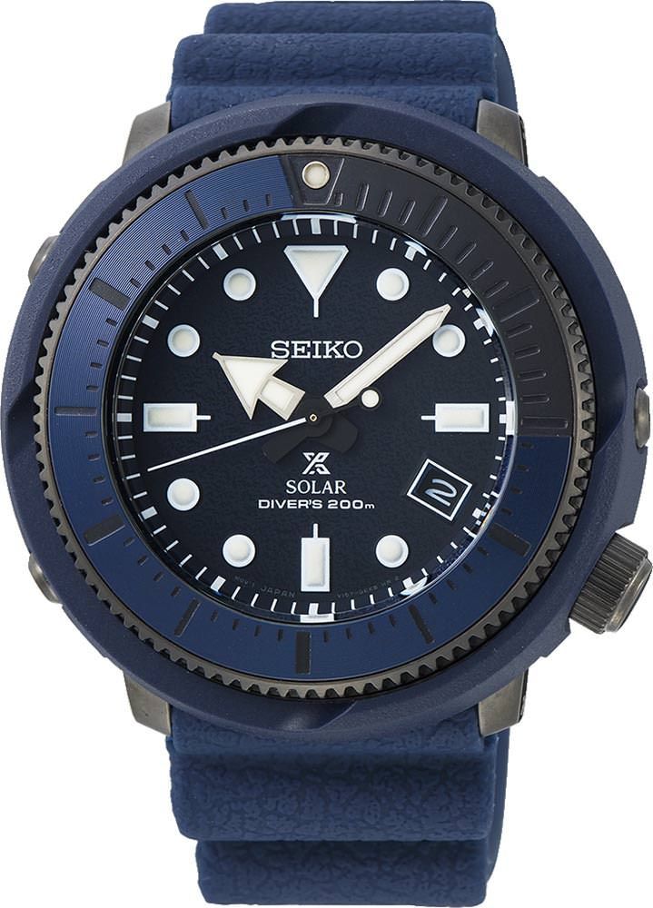 Seiko Prospex Street Series Blue Dial 46.2 mm Quartz Watch For Men - 1