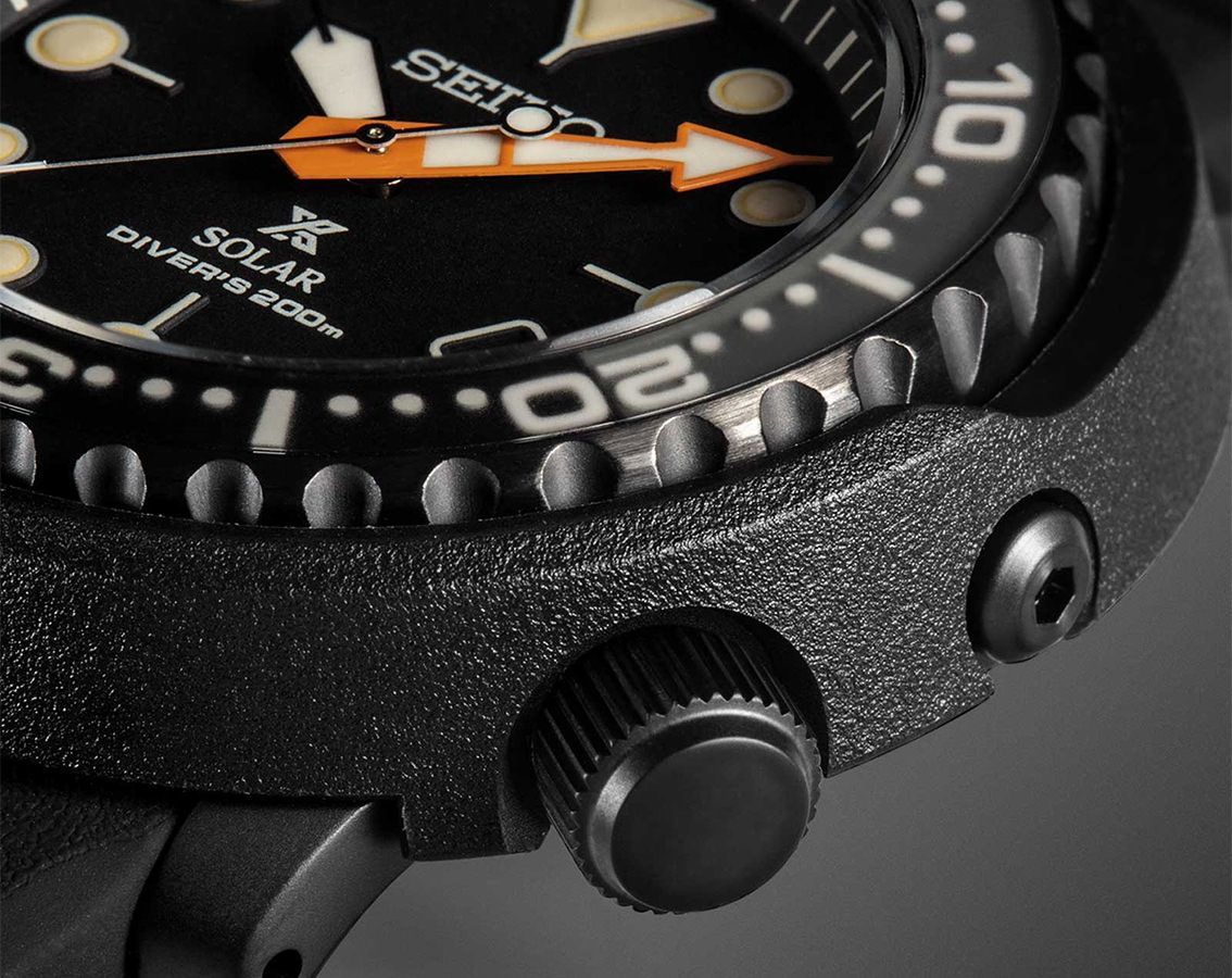 Seiko Prospex Sea Black Dial 46.7 mm Solar Powered Watch For Men - 3