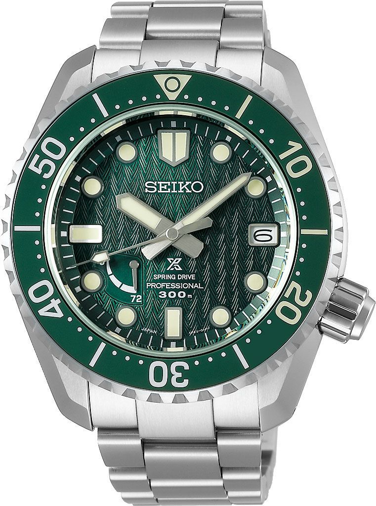 Seiko Prospex 44.8 mm Watch in Green Dial