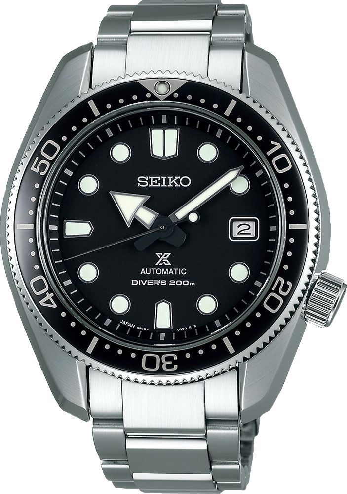 Seiko Prospex  Black Dial 44 mm Automatic Watch For Men - 1