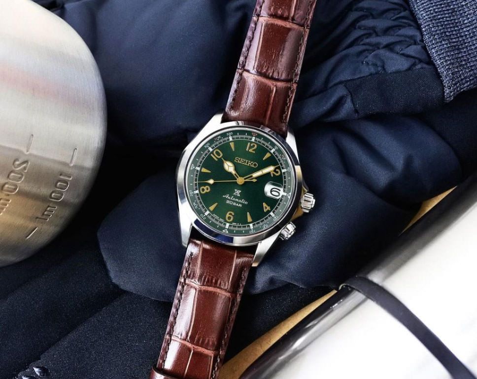 Seiko Prospex Land Green Dial 39.5 mm Automatic Watch For Men - 4