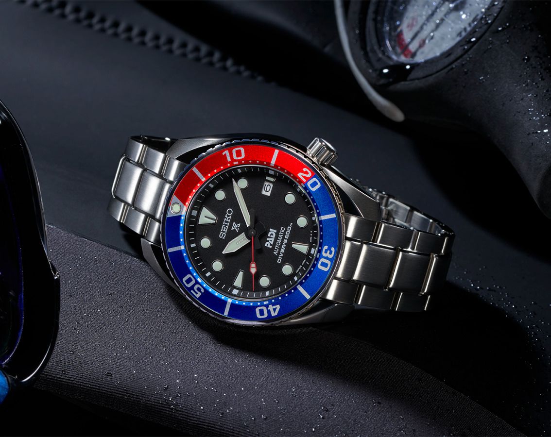 Rubber Strap Seiko Sumo Padi Pepsi Seiko Prospex PADI SE King Sumo
