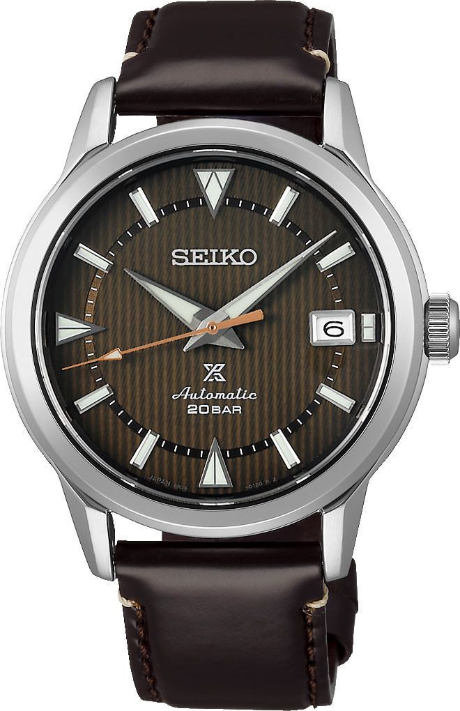 Seiko Prospex Land Brown Dial 38 mm Automatic Watch For Men - 1
