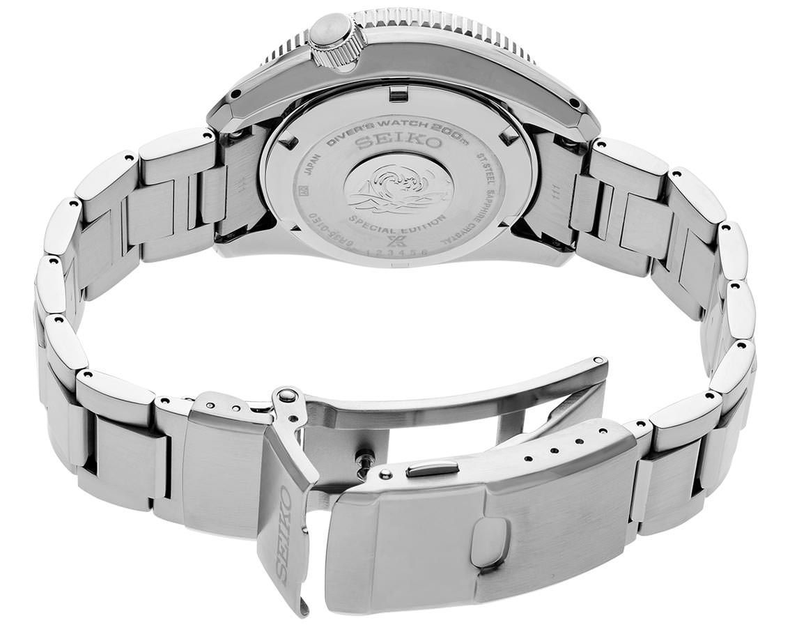 Seiko Prospex Sea Blue Dial 42 mm Manual Winding Watch For Men - 3