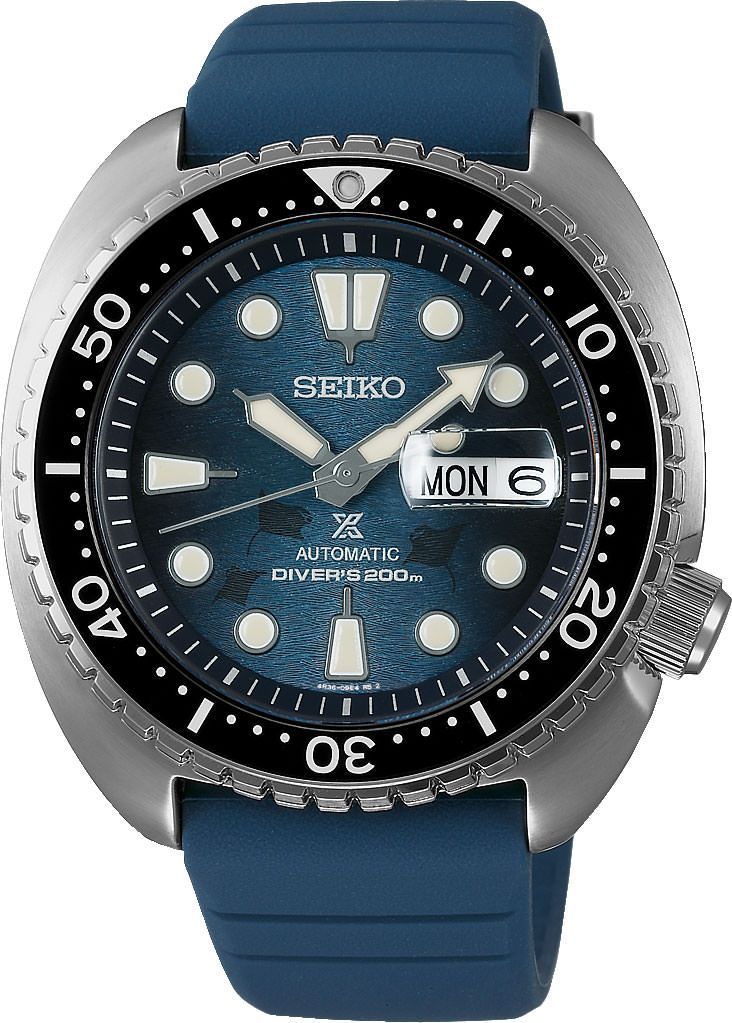Seiko Sea 45 mm Watch in Blue Dial For Men - 1