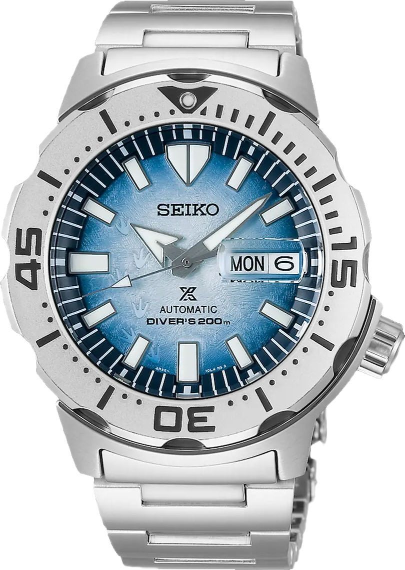 Seiko Prospex Sea Blue Dial 42.4 mm Automatic Watch For Men - 1