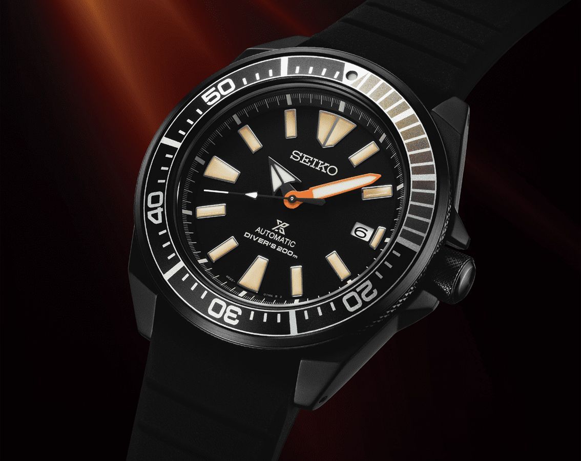 Seiko Sea 43.8 mm Watch in Black Dial