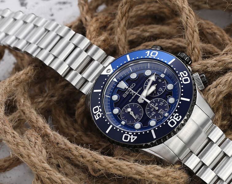 Seiko Sea 43.5 mm Watch Blue Dial