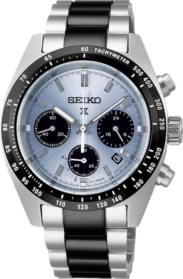 Seiko Speedtimer 39 mm Watch in Pale Blue Dial
