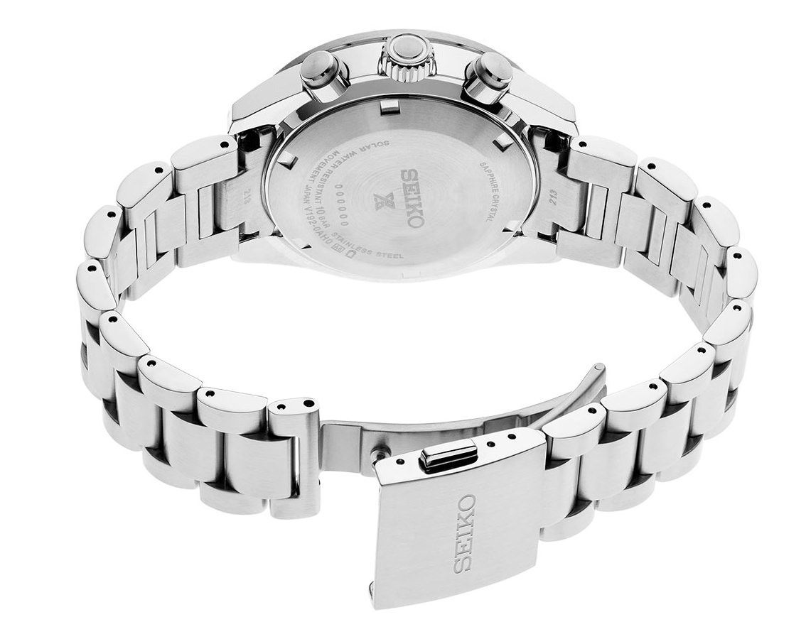 Seiko Prospex Speedtimer Black Dial 41.4 mm Solar Powered Watch For Men - 5