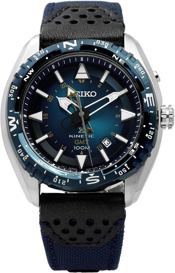 Seiko Prospex  Blue Dial 45.6 mm Quartz Watch For Men - 1