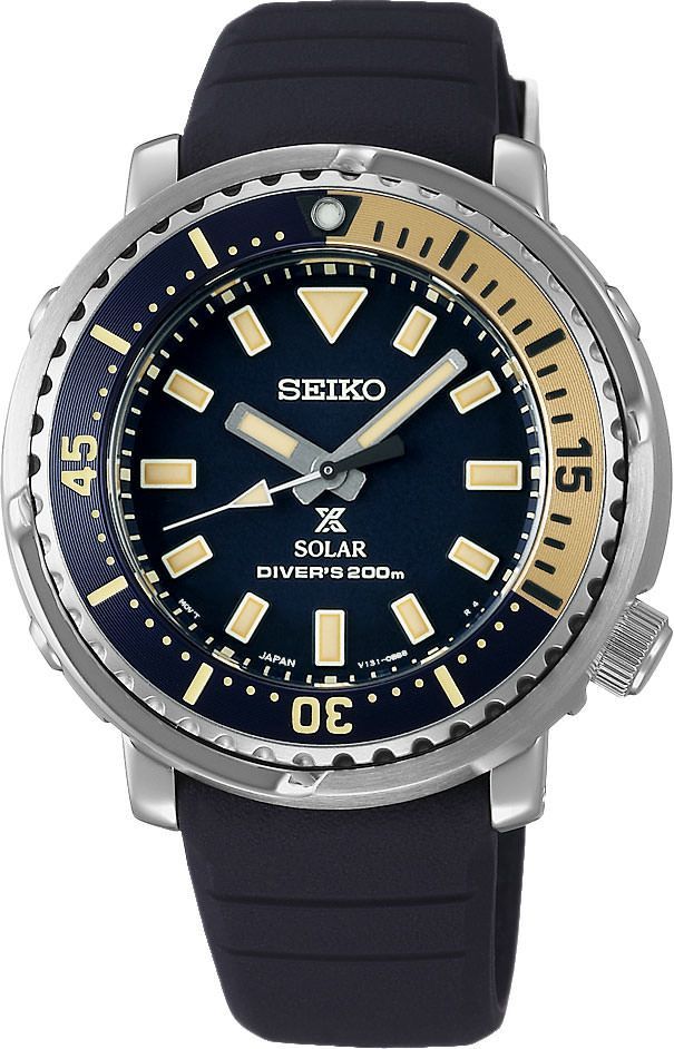 Seiko Prospex Street Series Black Dial 38.7 mm Quartz Watch For Men - 1