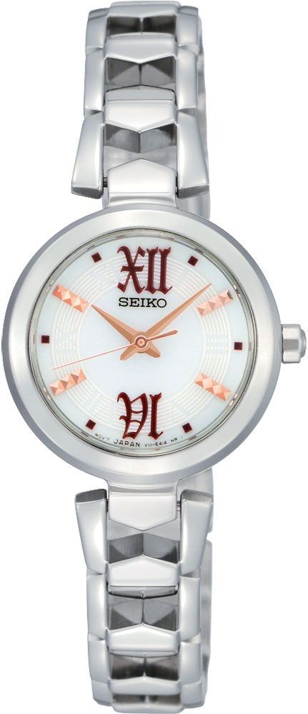 Seiko Vivace  White Dial 19 mm Quartz Watch For Women - 1