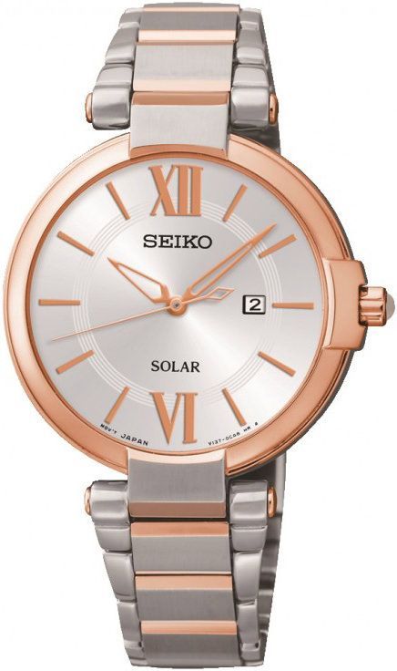 Seiko Dress  Silver Dial 32 mm Quartz Watch For Women - 1