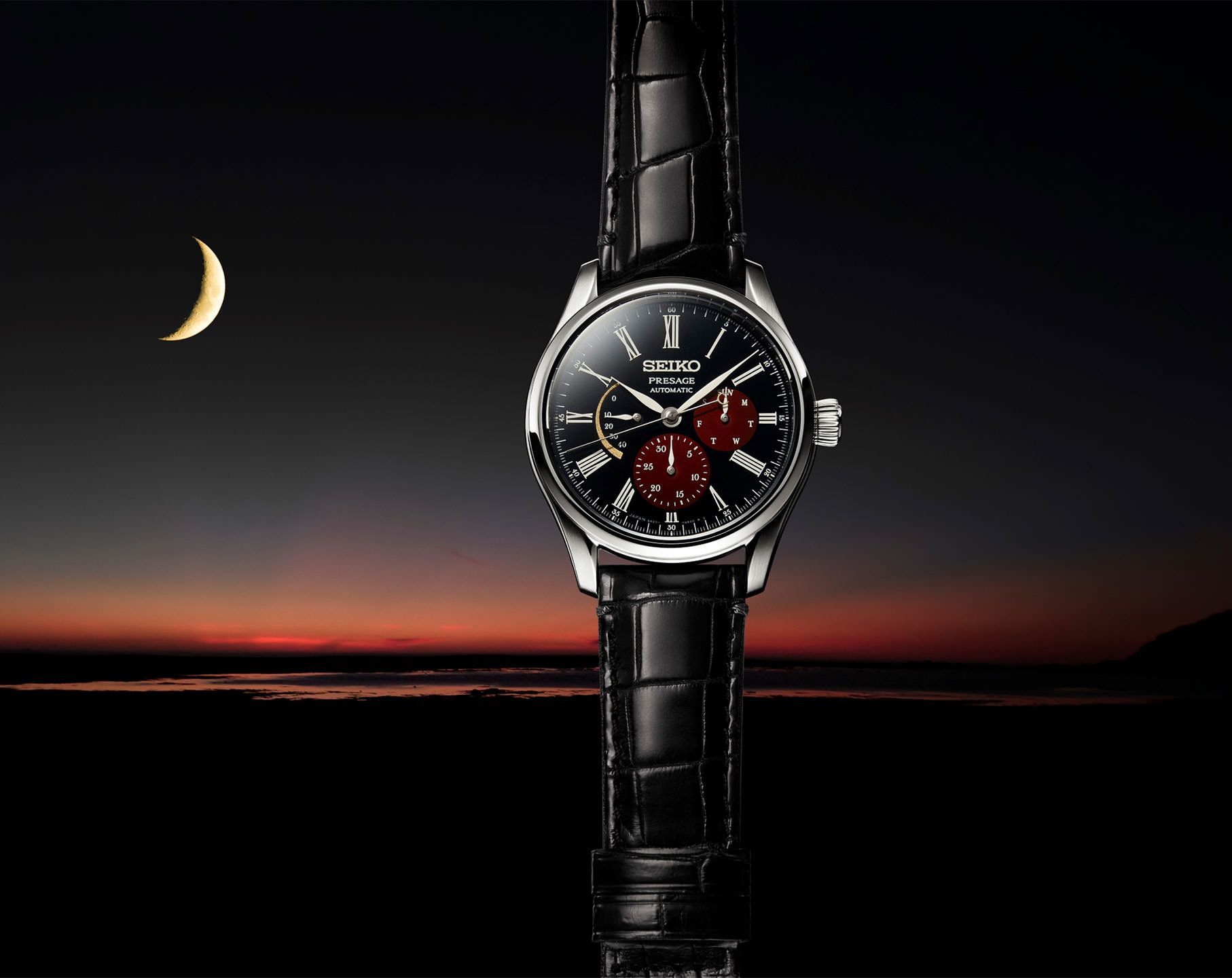 Seiko Craftsmanship Series 40.5 mm Watch in Black Dial For Men - 2