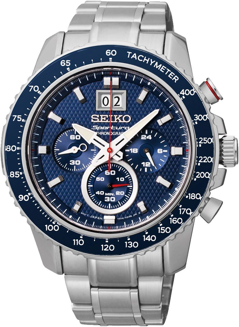 Seiko  45 mm Watch in Blue Dial For Men - 1