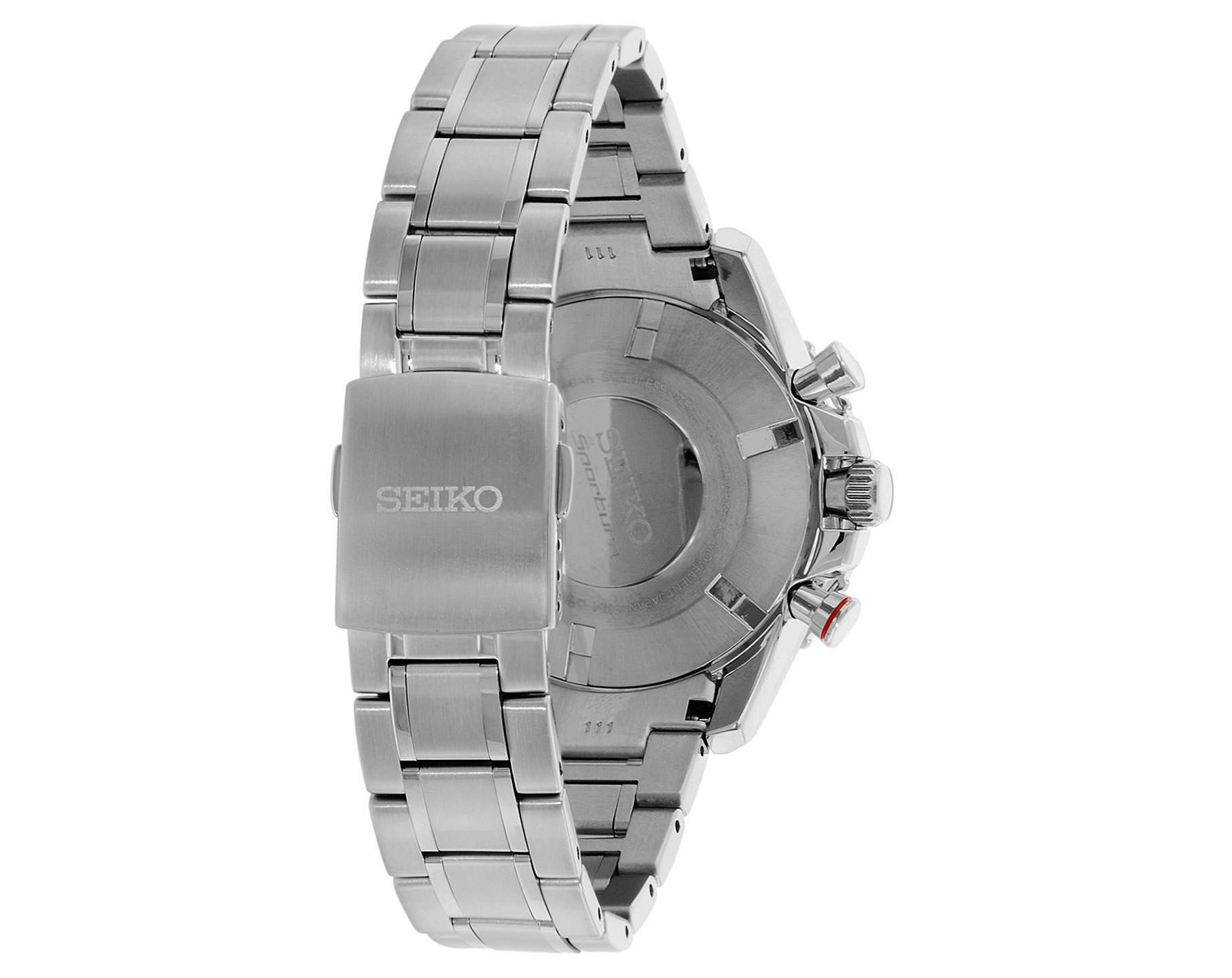 Seiko Sportura  Black Dial 45 mm Quartz Watch For Men - 3