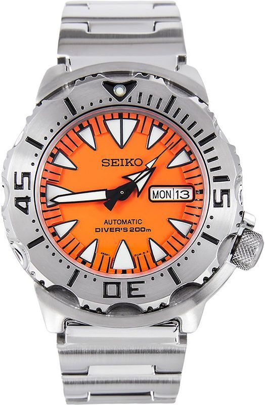 Seiko Divers  Orange Dial 42 mm Automatic Watch For Men - 1