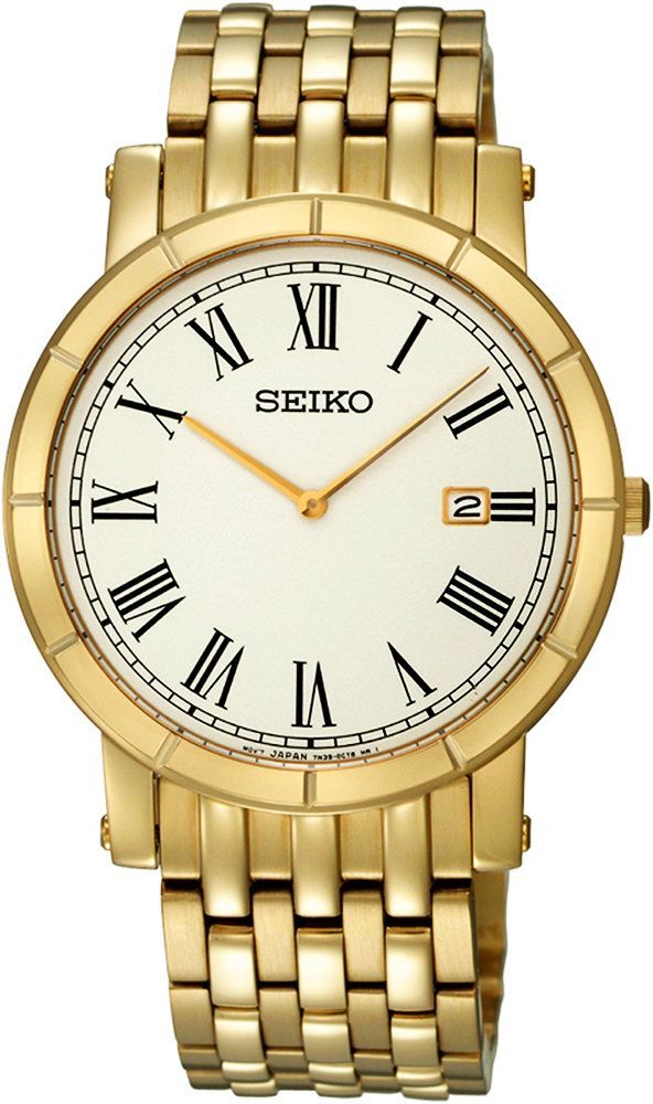 Seiko Dress  White Dial 37 mm Quartz Watch For Men - 1