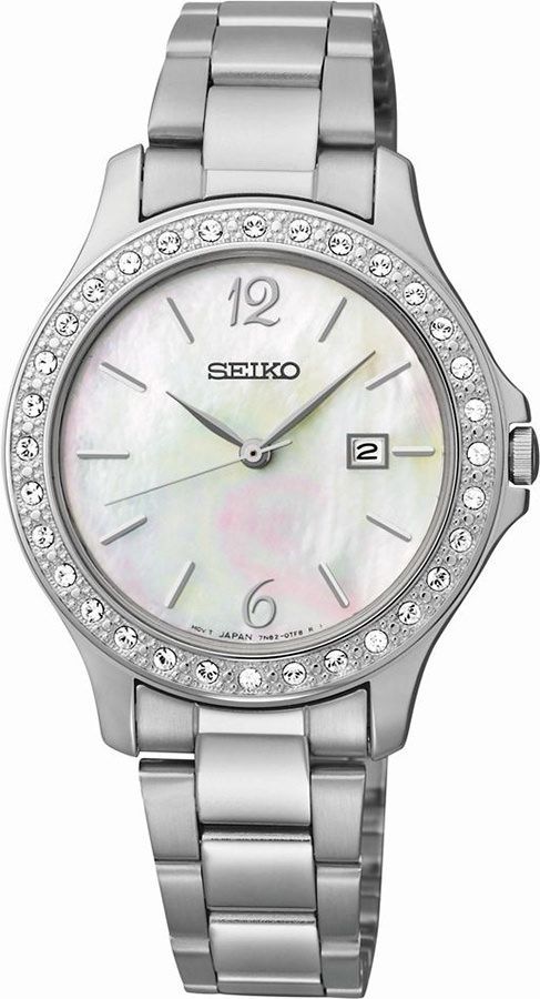 Seiko   MOP Dial 29 mm Quartz Watch For Women - 1