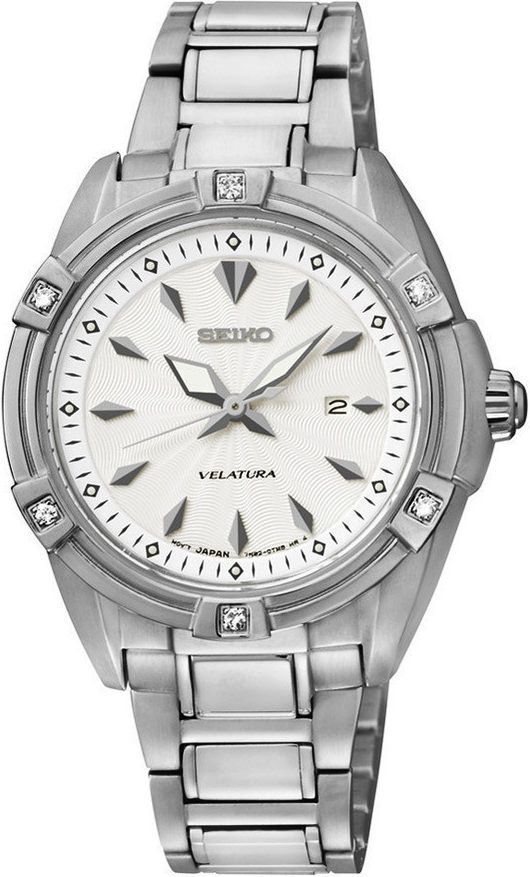 Seiko Velatura  White Dial 33 mm Quartz Watch For Women - 1