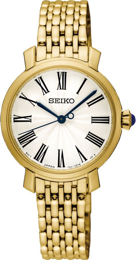Seiko   Silver Dial 28 mm Quartz Watch For Women - 1