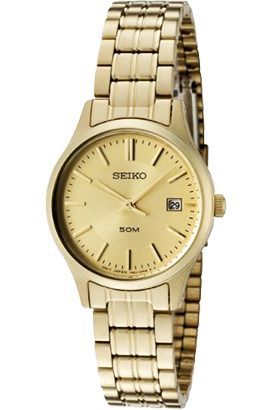 Seiko   Champagne Dial 26 mm Quartz Watch For Women - 1