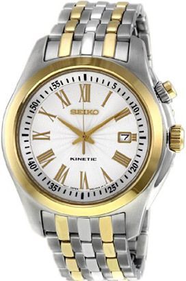 Seiko Dress  Silver Dial 46 mm Quartz Watch For Men - 1