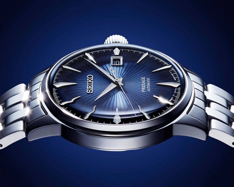 Seiko Presage Cocktail Time Blue Dial 40.5 mm Automatic Watch For Men - 2