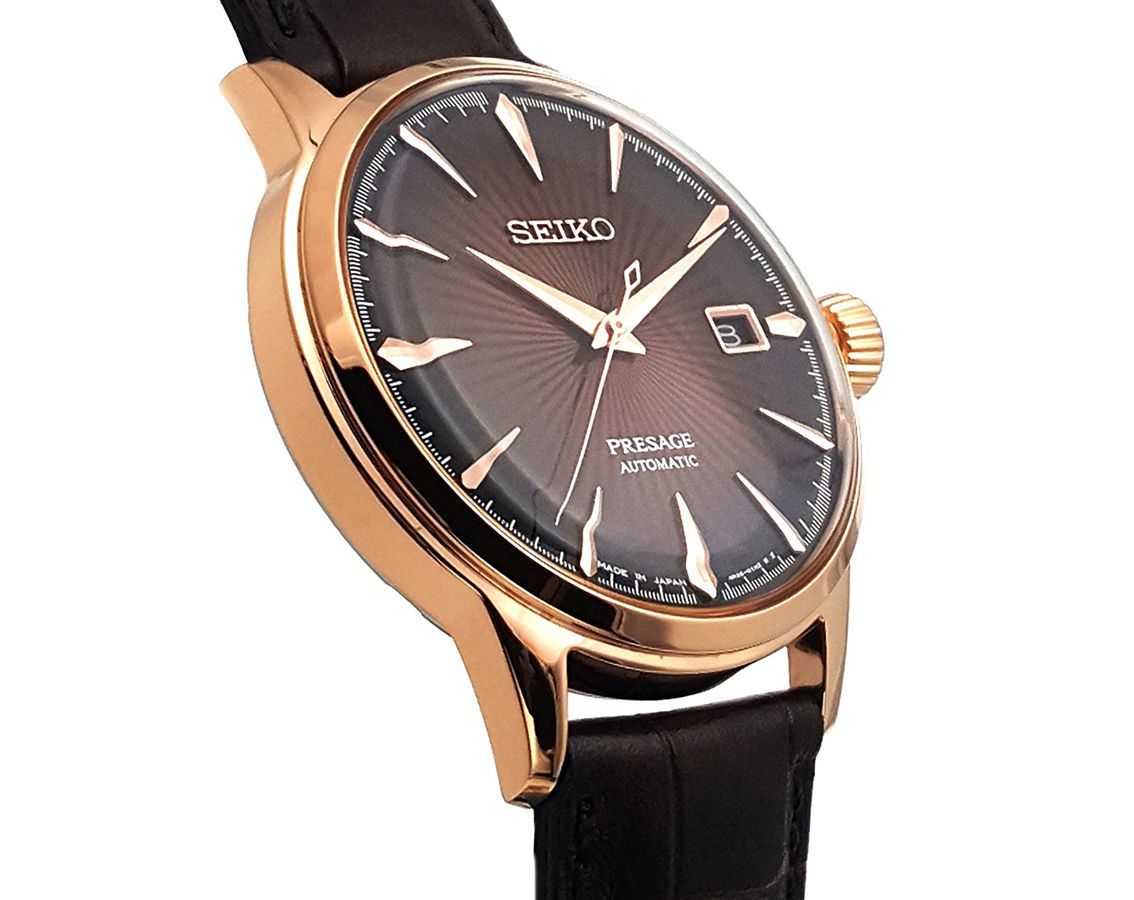 Seiko Presage Cocktail Time Brown Dial 40.5 mm Automatic Watch For Men - 2