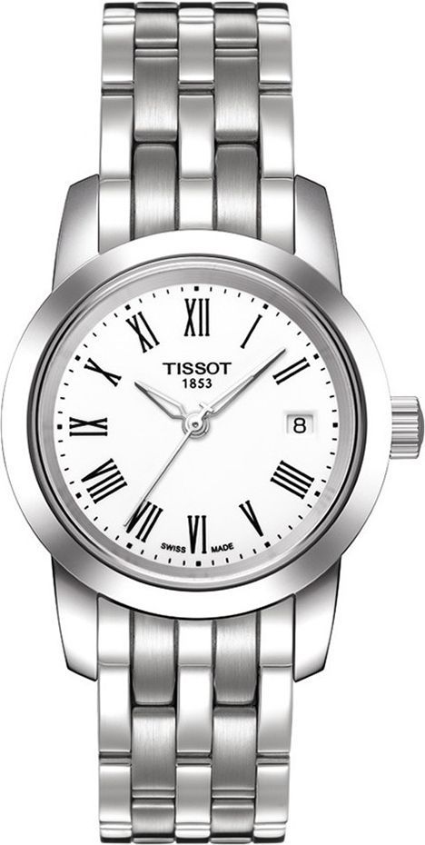 Tissot Classic Dream 28 mm Watch in White Dial For Women - 1