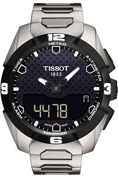 Tissot Expert Solar 45 mm Watch in Black Dial