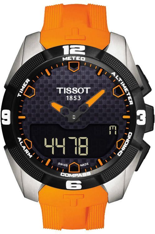 Tissot Touch Collection 45 mm Watch in Black Dial